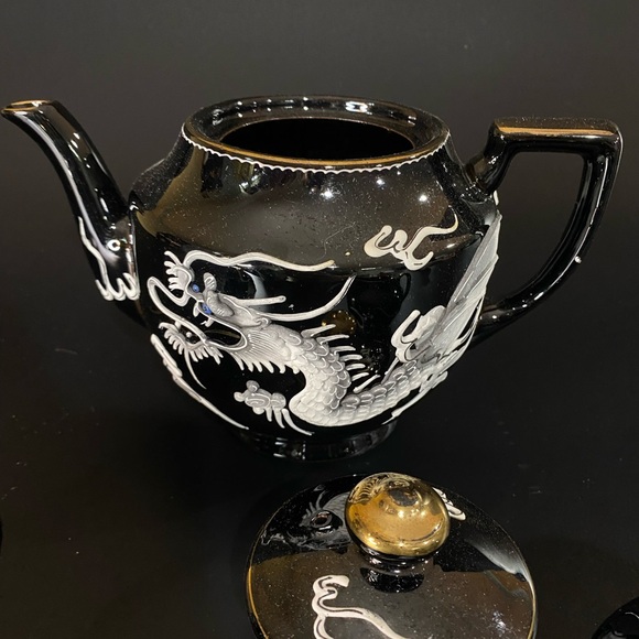 Vintage Japanese tea set of three - Picture 11 of 14